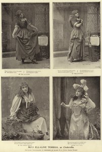 Mevrouw Ellaline Terriss, als Assepoester