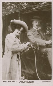 Miss Gertie Millar en Lionel Monckton