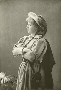 Miss Lily Langtry als Rosalind (gravure) door English Photographer