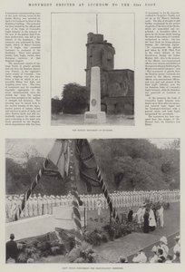Monument opgericht in Lucknow voor de 32e voet