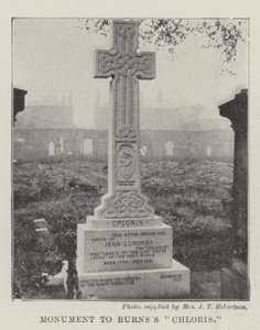 Monument voor Burnss Chloris