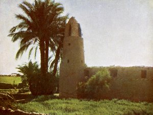 Moskee in Medamut (voorstad van Thebe)