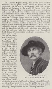 Mr C Napier Hemy, ARA door English Photographer
