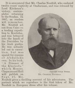 Mr Charles Neufeld door English Photographer
