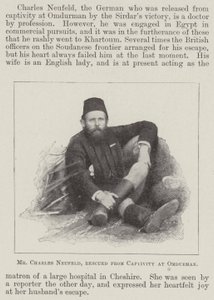 Mr Charles Neufeld, gered uit Gevangenschap in Omdurman