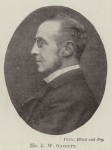De heer E W Garrett