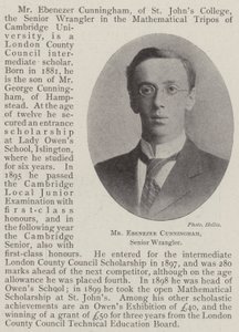Mr Ebenezer Cunningham, Senior Wrangler