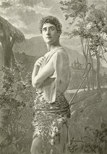Mr Fuller Mellish als Florizel (gravure) door English Photographer