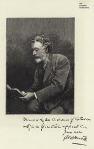 Mr George Meredith door English Photographer