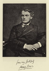 De Heer George Meredith, Dichter en Romanschrijver door English Photographer