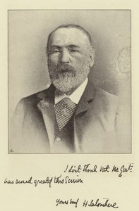 Henry Labouchere, MP voor Northampton en redacteur van Truth door English Photographer