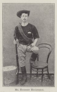 Mr Herbert Henderson door English Photographer