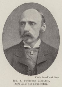 Mr J Fletcher Moulton, Nieuwe MP voor Launceston