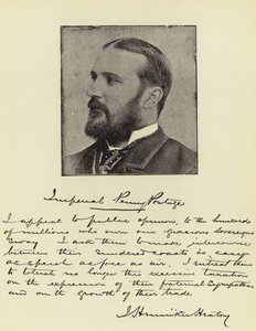 De Heer J Henniker Heaton, MP, Penny-Postmeester-Generaal van het Rijk door English Photographer
