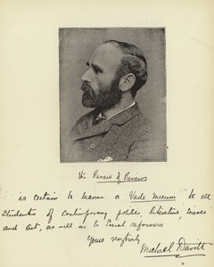 Michael Davitt door English Photographer