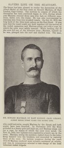 De heer Ronald Maclean, van Oost-Londen, Kaapkolonie, Albert Medaille (Eerste Klasse) voor het redden van levens door English Photographer