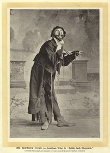 Mr Seymour Hicks, als Jonathan Wild, in Little Jack Sheppard