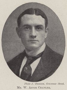 De heer W Astor Chanler
