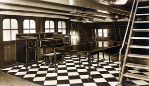 Nelsons Eetkamer aan boord van de HMS Victory