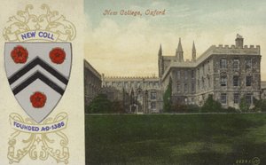 New College, Oxford door English Photographer