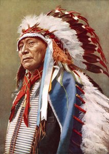 Noord-Amerikaanse Indianen (kleurenfoto)