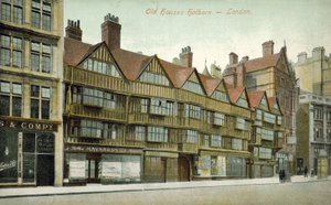 Oude huizen, Holborn