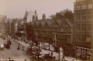 Oude huizen, Staple Inn, Holborn door English Photographer