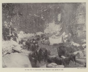 Op weg naar Klondike, de Chilcoot Pass Route in 1898