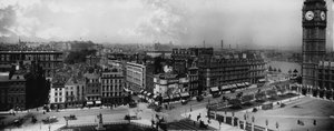 Panorama vanaf St Margarets, Westminster, Londen