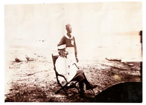 Foto uit een album van Henry Morton Stanley