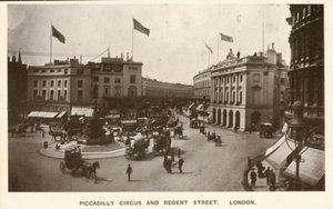 Piccadilly Circus en Regent Street, Londen