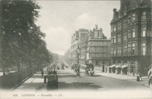 Piccadilly, Londen door English Photographer