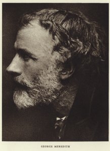 Portret van George Meredith door English Photographer