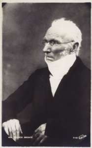 Portret van Dominee Patrick Bronte door English Photographer