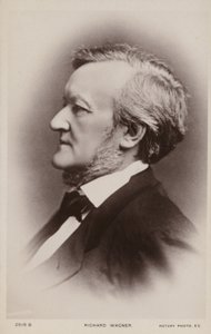 Portret van Richard Wagner door English Photographer