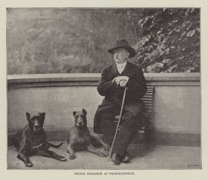 Prins Bismarck in Friedrichsruh door English Photographer