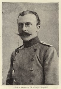 Prins Edward van Anhalt-Dessau door English Photographer