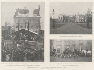 Bezoek van Prinses Christian aan Earl Spencer in Althorp Park door English Photographer