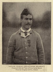 Soldaat Vickery, Dorsetshire Regiment door English Photographer