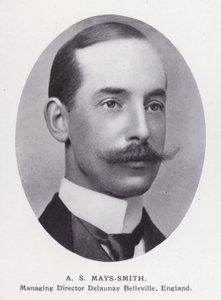 Prominente mannen van Londen: A S Mays-Smith door English Photographer