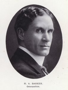 Prominente Mannen van Londen: H A Barker (zwart-wit foto) door English Photographer