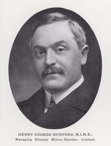 Prominente mannen van Londen: Henry George Burford door English Photographer