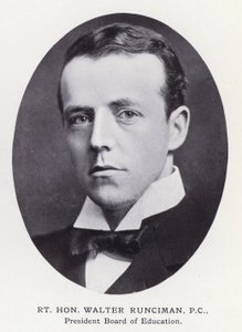 Prominente mannen van Londen: Rt Hon Walter Runciman door English Photographer