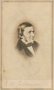 Ralph Waldo Emerson door English Photographer