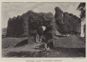 Restormel Kasteel, Lostwithiel, Cornwall door English Photographer