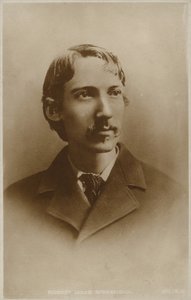 Robert Louis Stevenson (1850-1894), Schotse romanschrijver, dichter en reisverhalenschrijver door English Photographer