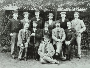 Rosendale Road School: groepen leraren, 1897