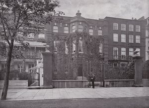 Rossettis Huis in Cheyne Walk, Chelsea door English Photographer
