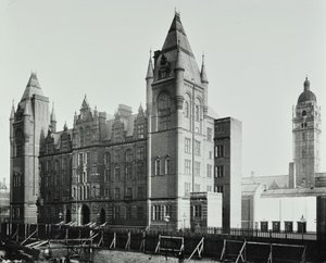 Royal College of Music: Prince Consort Road, 1894 door English Photographer