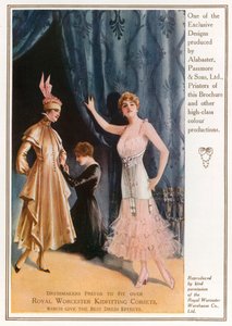 Royal Worcester Kidfitting Corsets. Advertentie